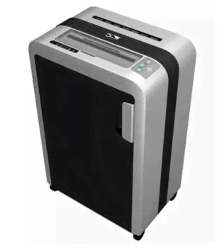 Уничтожитель бумаг (шредер) Bulros 860C серебро/черная дверь