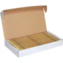 Пружины для переплета Bulros металлические 1 / 4'' ( 6, 4 мм ) шаг 3:1 бронзовые (100 шт.)